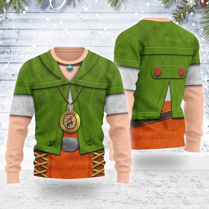 Linkle Themed Costume Unisex Christmas Wool Sweater