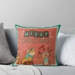 Merry Christmas xmas red panda Throw Pillow ornamental pillows for living room
