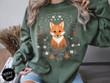 Retro Zoon Print Women Sweatshirt Cute Cotton Wild Fox Print Female Sweater Fashion Gift