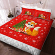Fox Quilt Bedding Set with pillow cover
