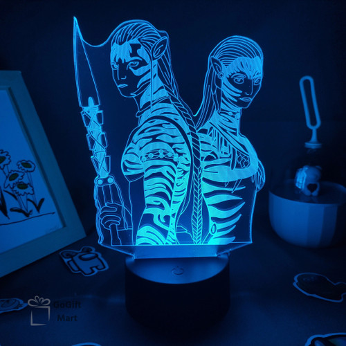Avatar Lamp Figure 3D LED RGB Night Lights