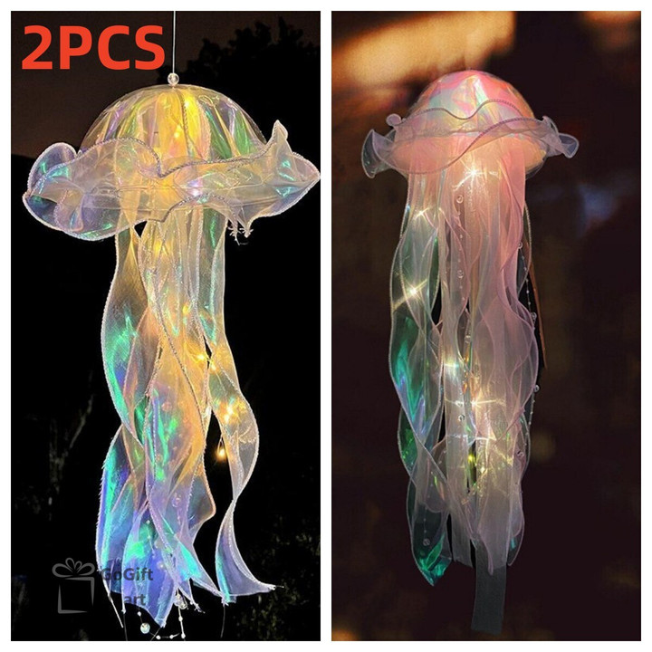 Jellyfish Lamp Jellyfish Hanging Decoration Wind Lamp Gifts