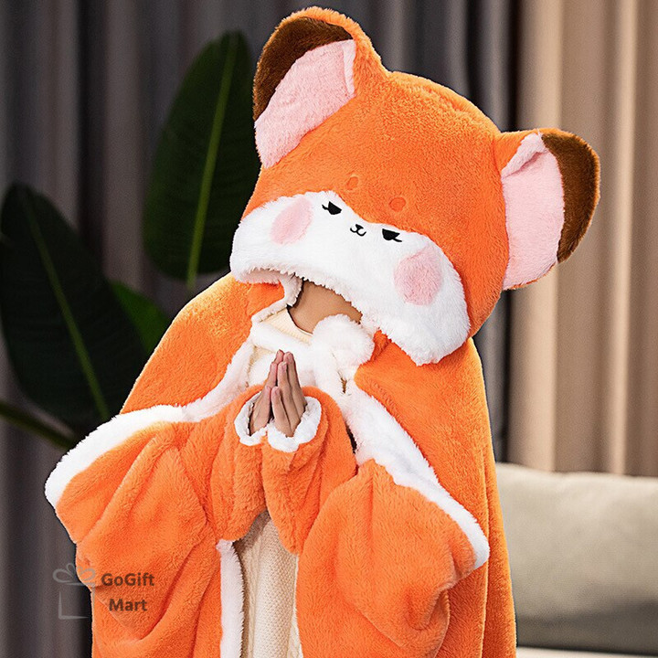 New Fox Lovely Plush Soft Cloak Fox