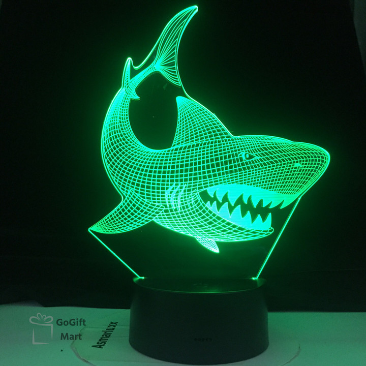 Color Changeable LED 3D Illusion Visual Night Light