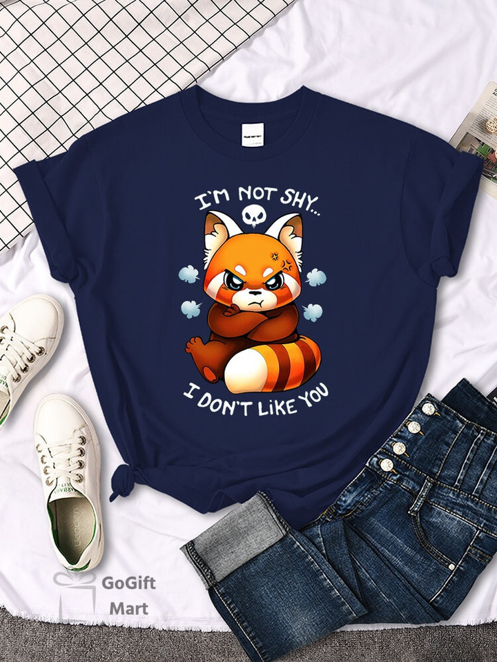 Red panda I'm not shy Tshirt