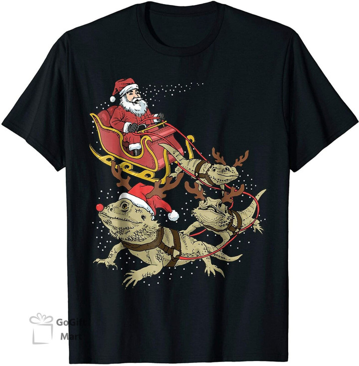 Bearded Dragon Christmas T-shirt