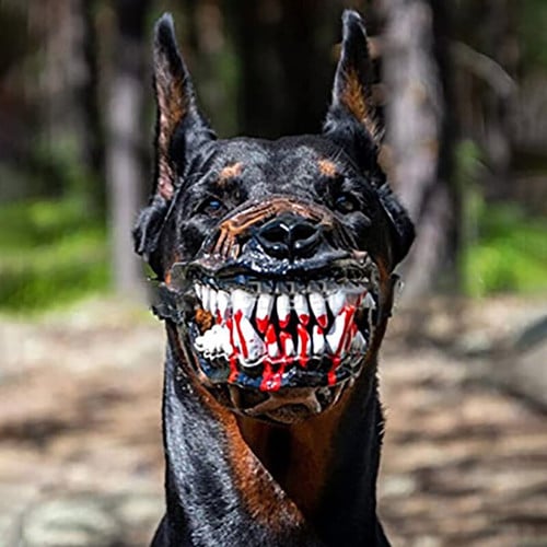 Funny Muzzles Dog Mouth Mask For Dog Role Play