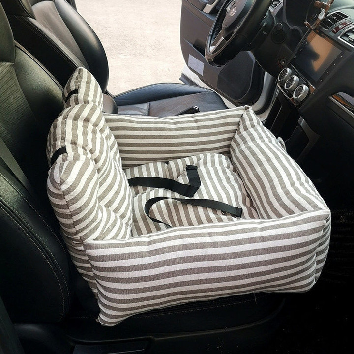 House Dog Seat Bag Basket Pet Car Travel Bed
