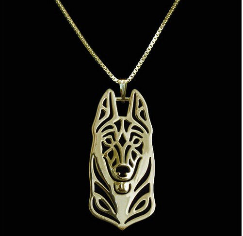 Malinois dog necklace German shepherd pendant jewelry good quality