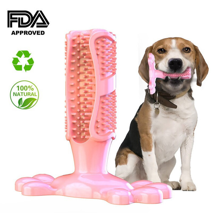 Dogs Puppy Durable Chew Toys Stand Column Pet