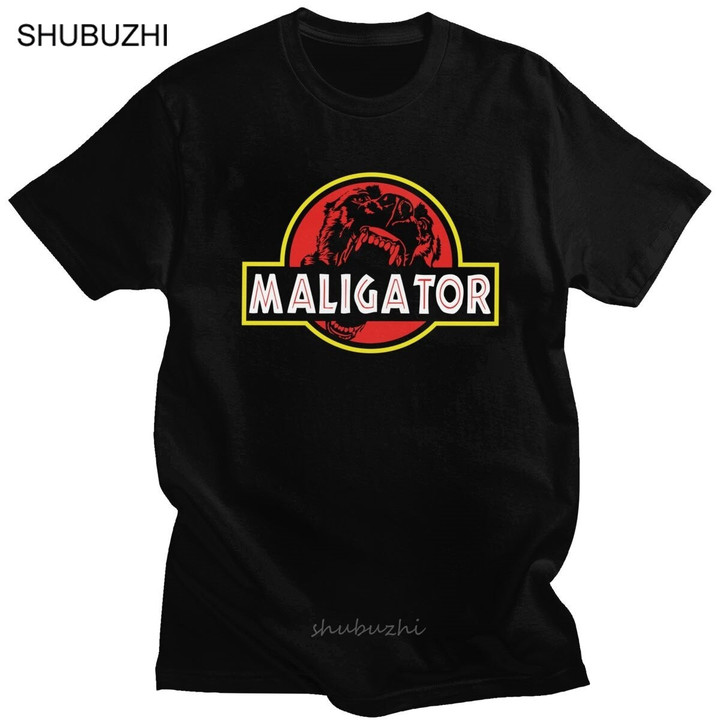 Streetwear Maligator T Shirt Men Malinois Dog T-Shirt Short Sleeve 100% Cotton Belgian Shepherd Mechelaar Tshirt Fashion Tee Top