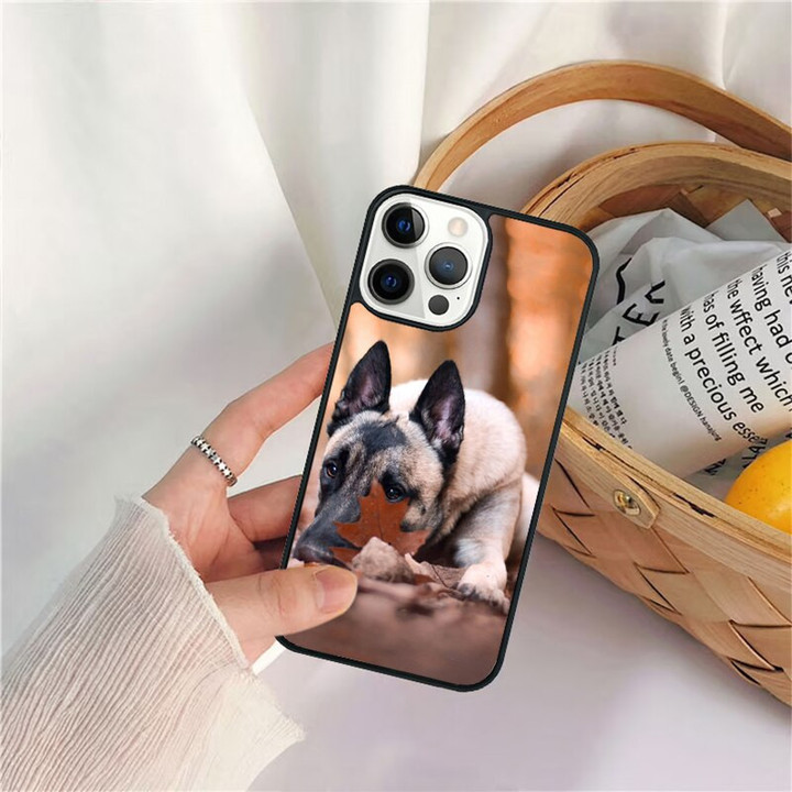Belgian Malinois Dog Phone Case For iPhone 14 11 12 13 mini Pro X XR XS MAX 7 8 Plus SE Samsung galaxy S21 S22 Ultra