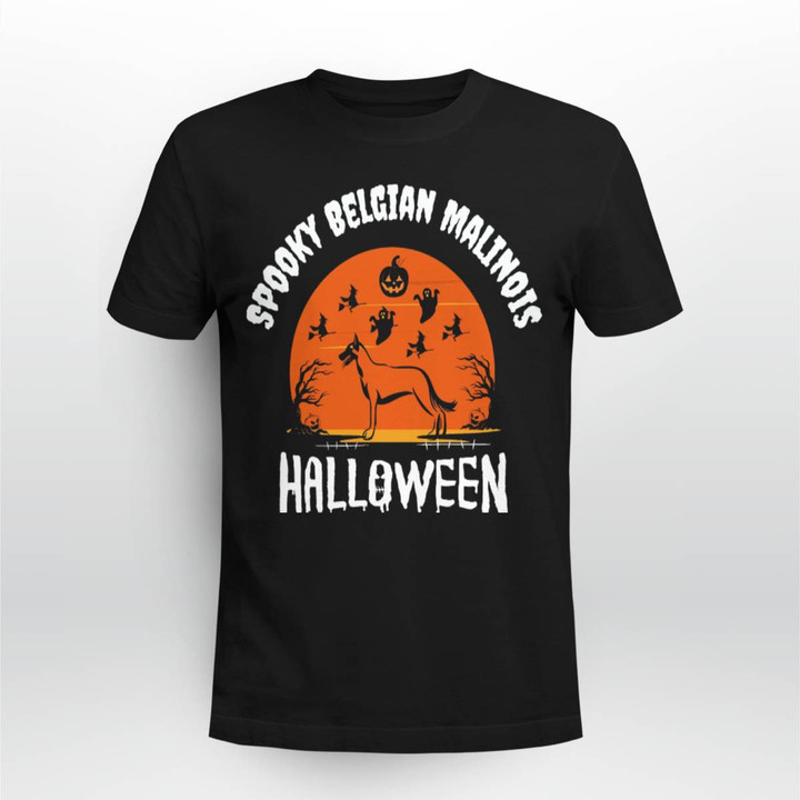 Malinois Dog Halloween T shirt