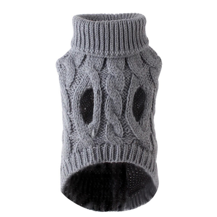 Puppy Dog Sweaters for Small Medium Dogs Cats Clothes Winter