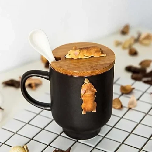 3D Cute Corgi Coffee Tea Mug