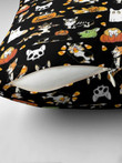 Corgi Halloween - Black Floor Pillow Pillow Case Sofa Decorative Covers