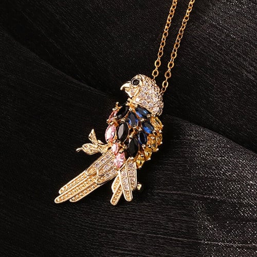 Parrot Women Pendant Necklace I Fashion Jewelry Accessories