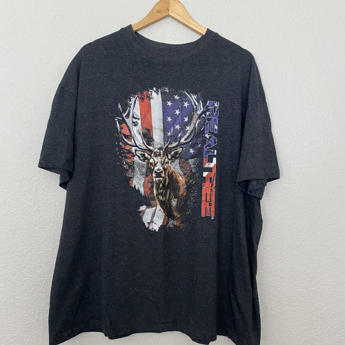 Hunting Lover with American Flag T Shirt