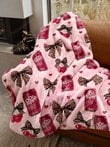 Dr Pepper Pink Blanket TRA79