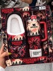 Combo Stranger Things Plush Slipped & Tumbler QH27