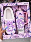 Combo Care Bear Plush Slipped & Tumbler QH29