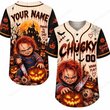 Chucky Custom Name Baseball Jersey Qh11
