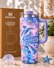 Dolphin Tumbler 40OZ Hand Cup HV27