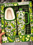 Combo Pickles Plush Slipped & Tumbler MH2