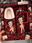 Combo Betty Boop Plush Slipped & Tumbler MH3
