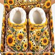 Sunflower Fleece Crocs DTT01