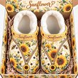 Sunflower Fleece Crocs DTT02