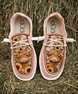 Highland Cow Canvas Hey Dude Shoes NDK22