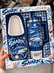 Combo Shark Plush Slipped & Tumbler NDK02