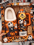 Combo Jack Skellington Plush Slipped & Tumbler HH2