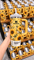 Sunflower Tumbler 40OZ Hand Cup DTT48