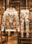 Owl Hoodie & Legging Set DTT07