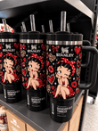 Betty Boop Tumbler 40OZ Hand Cup MH37
