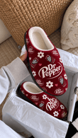 Dr Pepper Flowers Plush Slipped TRA84