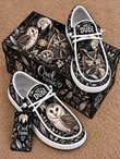 Owl Canvas Hey Dude Shoes DTT23