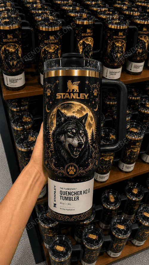 Wolf Tumbler 40OZ Hand Cup LA218