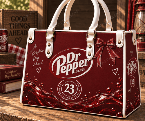 Dr Pepper Leather Bag - HV1