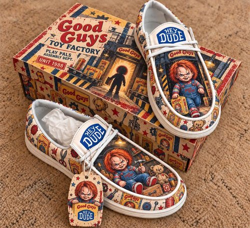 Chucky Canvas Hey Dude Shoes QH59