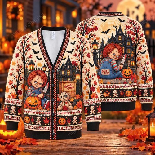 Chucky Knitted Cardigan QH01