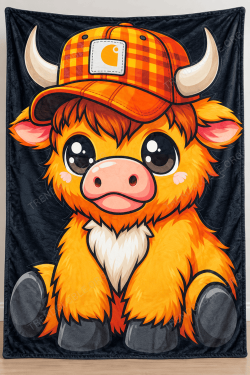 Highland Cow Blanket - Limited Edition NDK08