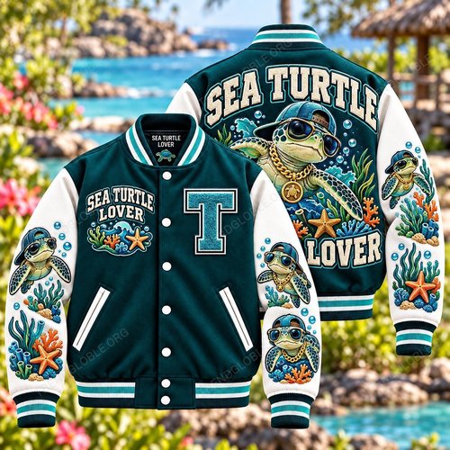 Turtle Limited Edition MLB Varsity Jacket - NDD02