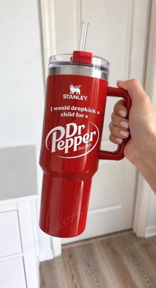 Dr Pepper Tumbler 40OZ Hand Cup TRA81