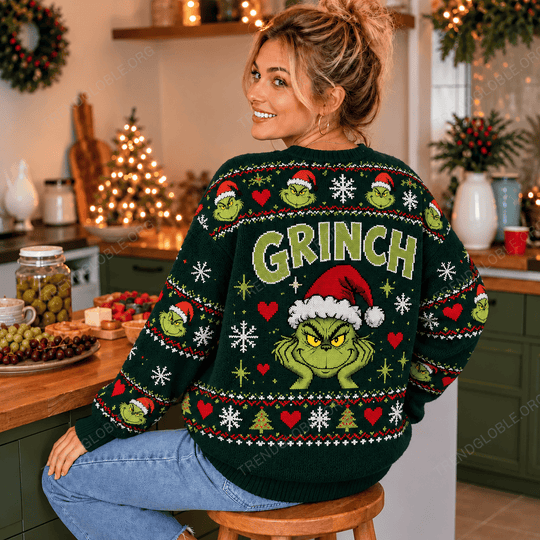 Grinch Ugly Sweater HV1