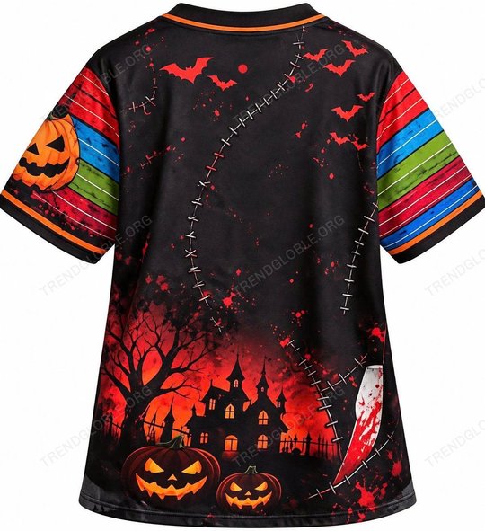 Chucky Custom Name Baseball Jersey Qh14