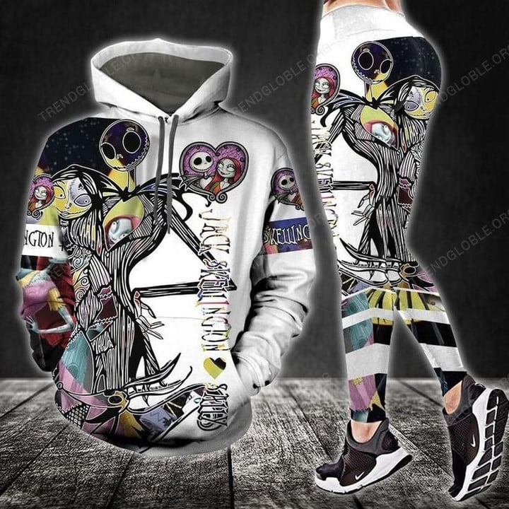 JS Hoodie Legging Set Customized Name DCT014