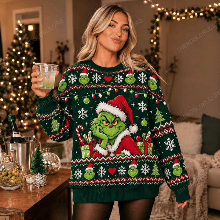 Grinch Ugly Sweater HV1